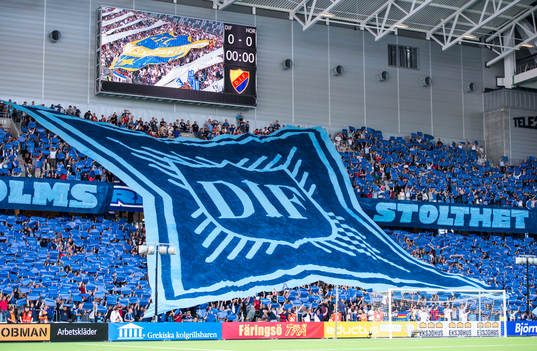 under fotbollsmatchen i Allsvenskan mellan Djurgården och