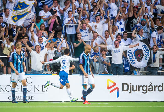 IFK Norrköpings Imad Khalili jublar
