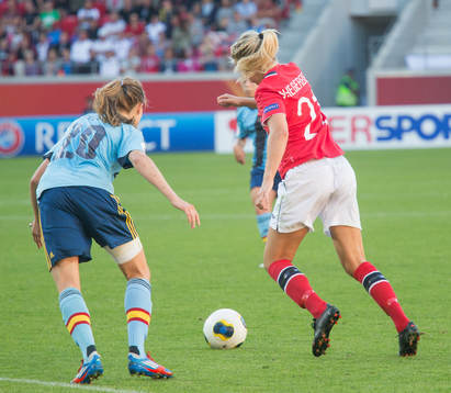 Ada Hegerberg, Norge, gör 3-0