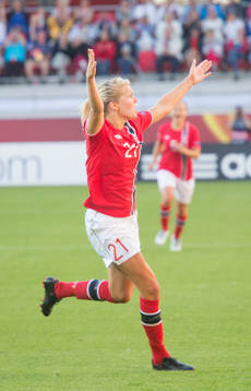 Ada Hegerberg, Norge, jubel