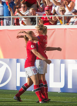 Ada Hegerberg, Norge, jubel