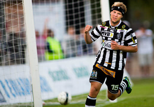 Landskronas Fredrik Karlsson jublar