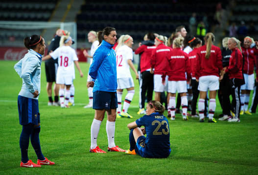 Franska spelare deppar
