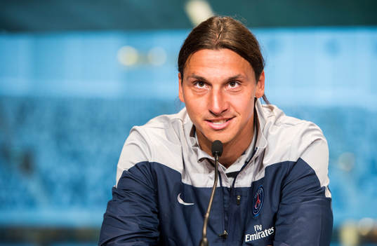 Presskonferens med Zlatan Ibrahimovic