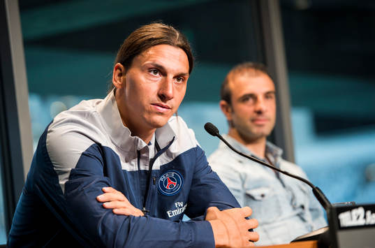 Presskonferens med Zlatan Ibrahimovic och Kennedy