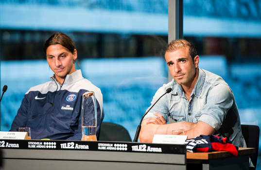 Presskonferens med Zlatan Ibrahimovic och Kennedy