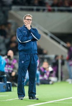 s tränare Laurent Blanc