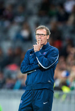 s tränare Laurent Blanc
