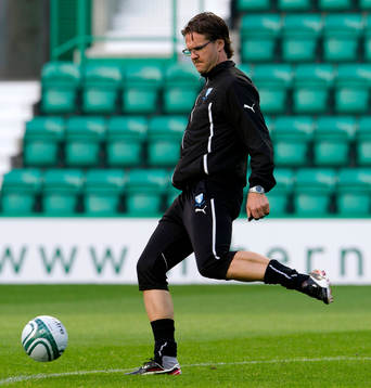 MALMO TRAINING EASTER ROAD STADIUM - EDINBURGH Malmo