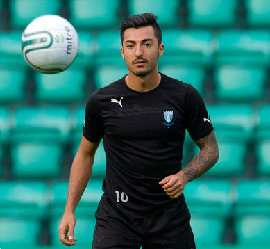 MALMO TRAINING EASTER ROAD STADIUM - EDINBURGH Malmo
