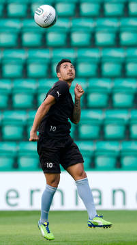 MALMO TRAINING EASTER ROAD STADIUM - EDINBURGH Malmo
