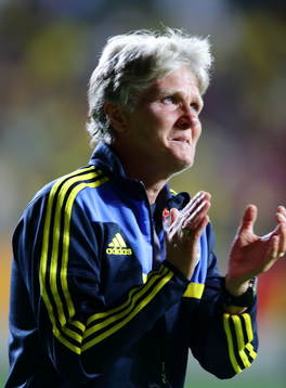 Sveriges förbundskapten Pia Sundhage