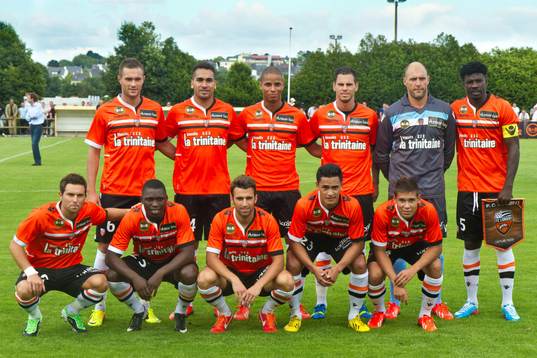 Equipe Lorient - 24.07.2013 - Lorient / Rennes - Match