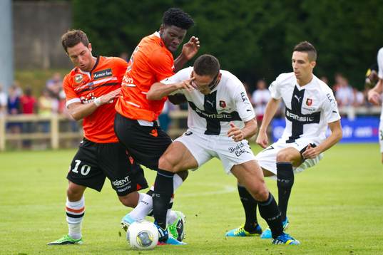 BRUNO ECUELE MANGA / Mevlut ERDING - 24.07.2013 - Lorient /