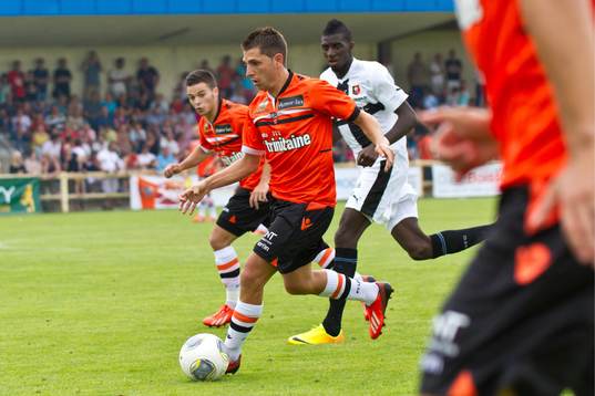 Julien QUERCIA - 24.07.2013 - Lorient / Rennes - Match