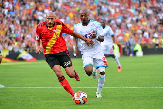 Ala Eddine Yahia / Andre Ayew  - 24.07.2013 - Lens /