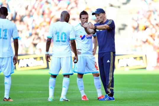 Andre Ayew / Morgan AMALFITANO / Elie BAUP - 24.07.2013 -