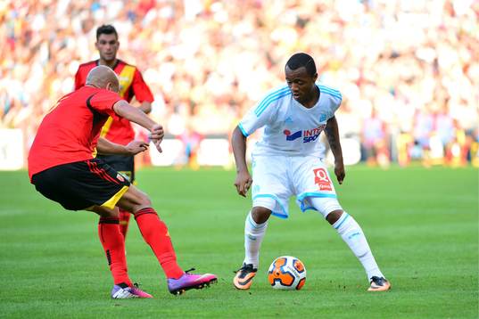 Jordan Ayew - 24.07.2013 - Lens / Marseille - Match Amical