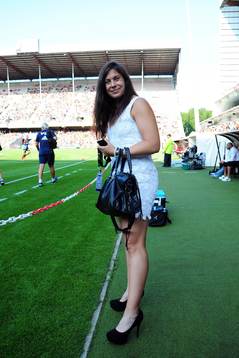 Tennisstjärnan och segrarinnan i Wimbledon Marion Bartoli