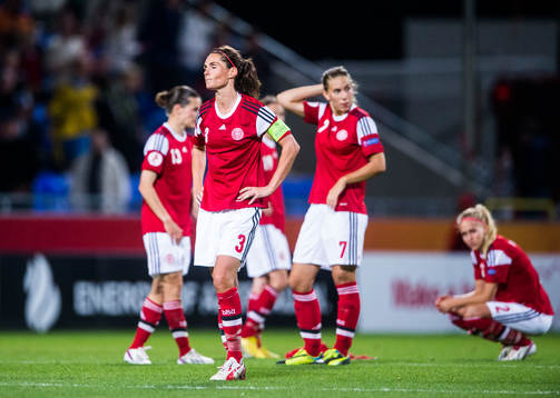 Danmarks Katrine Söndergaard Pedersen deppar