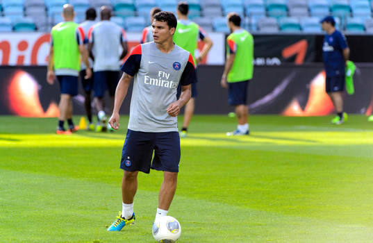 Paris Saint-Germains Thiago Silva
