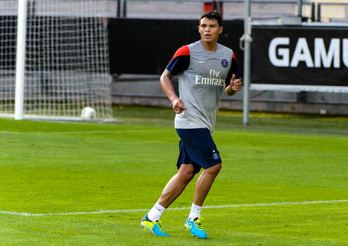 Paris Saint-Germains Thiago Silva