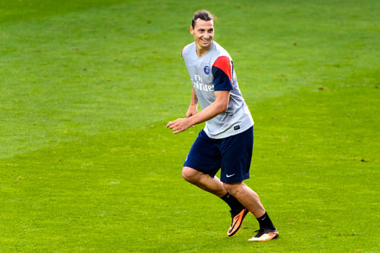 Paris Saint-Germains Zlatan Ibrahimovic