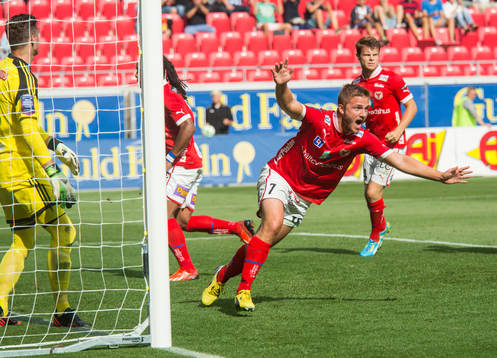 Mats Solheim, Kalmar FF, nickar in 1-1