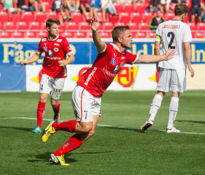 Mats Solheim, Kalmar FF, nickar in 1-1