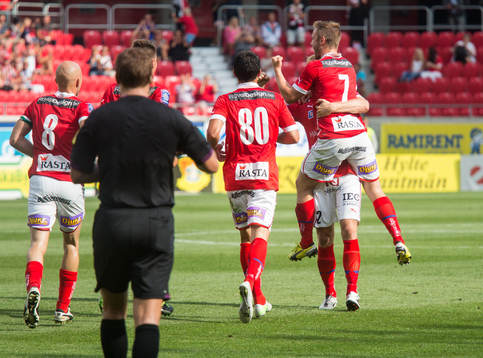 Mats Solheim, Kalmar FF, nickar in 1-1