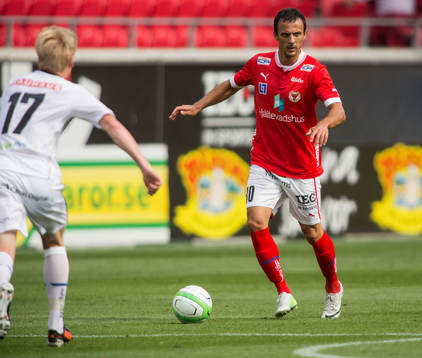 Nenad Djordjevic, Kalmar FF, gör sin första match
