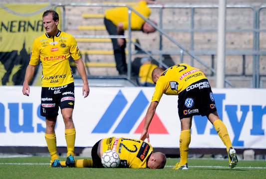 Elfsborgs Stefan Larsson, Daniel Mobaeck och Sebastian