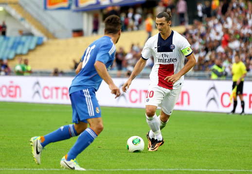 Paris Saint-Germans Zlatan Ibrahimovic