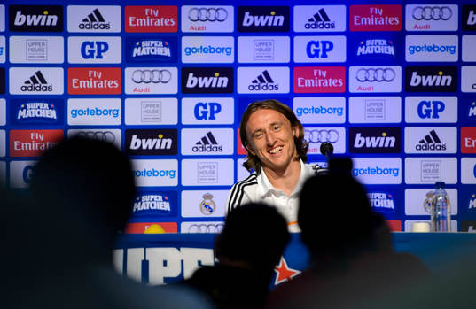 Real Madrids Luka Modric