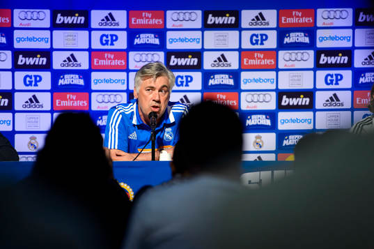 Real Madrids tränare Carlo Ancelotti
