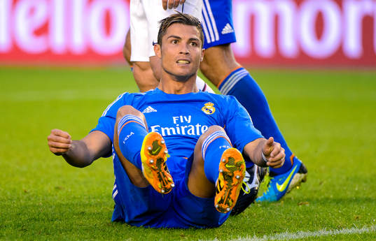 Real Madrids Cristiano Ronaldo deppar