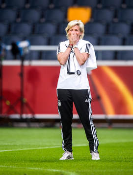 Tysklands förbundskapten Silvia Neid  gör sin sista