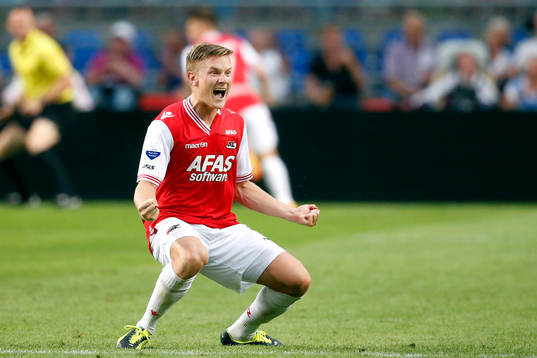 Bläddra bland fler bilder av Fotboll, Eredivise, Mattias Johansson, Alkmaar