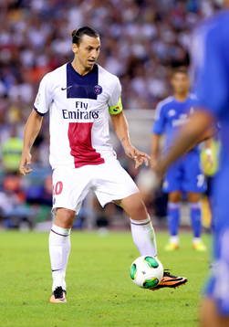 Paris Saint-Germans Zlatan Ibrahimovic