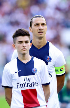 Paris Saint-Germans Zlatan Ibrahimovic