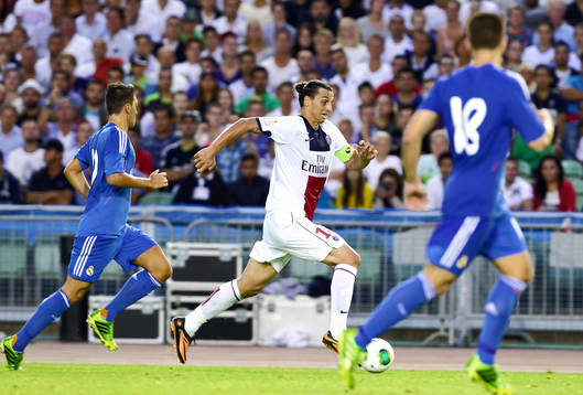 Paris Saint-Germans Zlatan Ibrahimovic