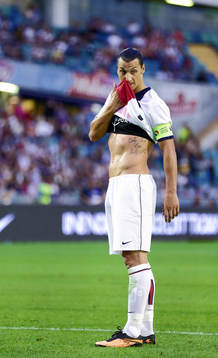 Paris Saint-Germans Zlatan Ibrahimovic