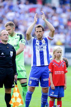IFK Göteborgs Tobias Hysén i matchen mellan IFK Göteborg