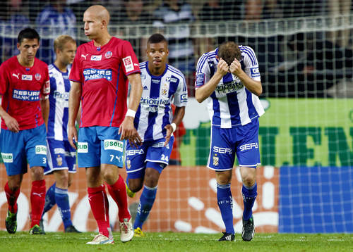 Bedrövad Göteborgs-spelare
