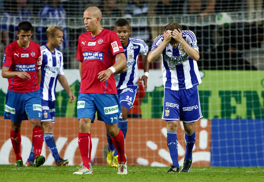 Bedrövad Göteborgs-spelare