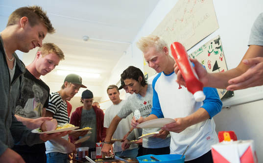 Mat, Mattias Andersson, Joel Svensson och Oskar Ericsson