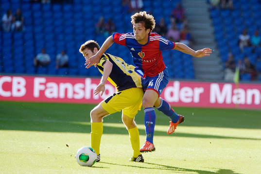 Bläddra bland fler bilder av Fotboll, Kval till Champions League, FC Basel - Maccabi Tel-Aviv FC