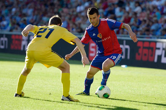 Fotboll, Kval till Champions League, FC Basel - Maccabi
