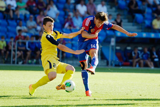 Fotboll, Kval till Champions League, FC Basel - Maccabi