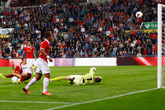 Fotboll, Kval till Champions League, PSV Eindhoven - Zulte